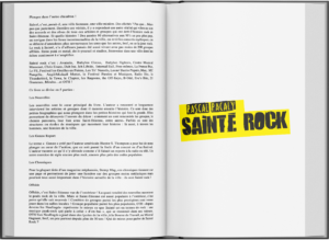 Sainté Rock - Pascal Pacaly - Les éditions du Joyeux Pendu
